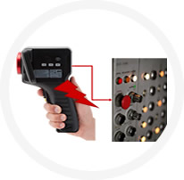 Salida de alarma | cámara termográfica G100